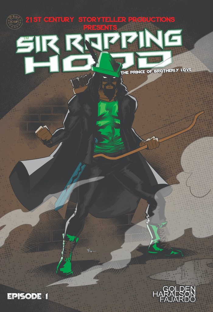 Sir Rapping Hood Episode 1 comic book cover